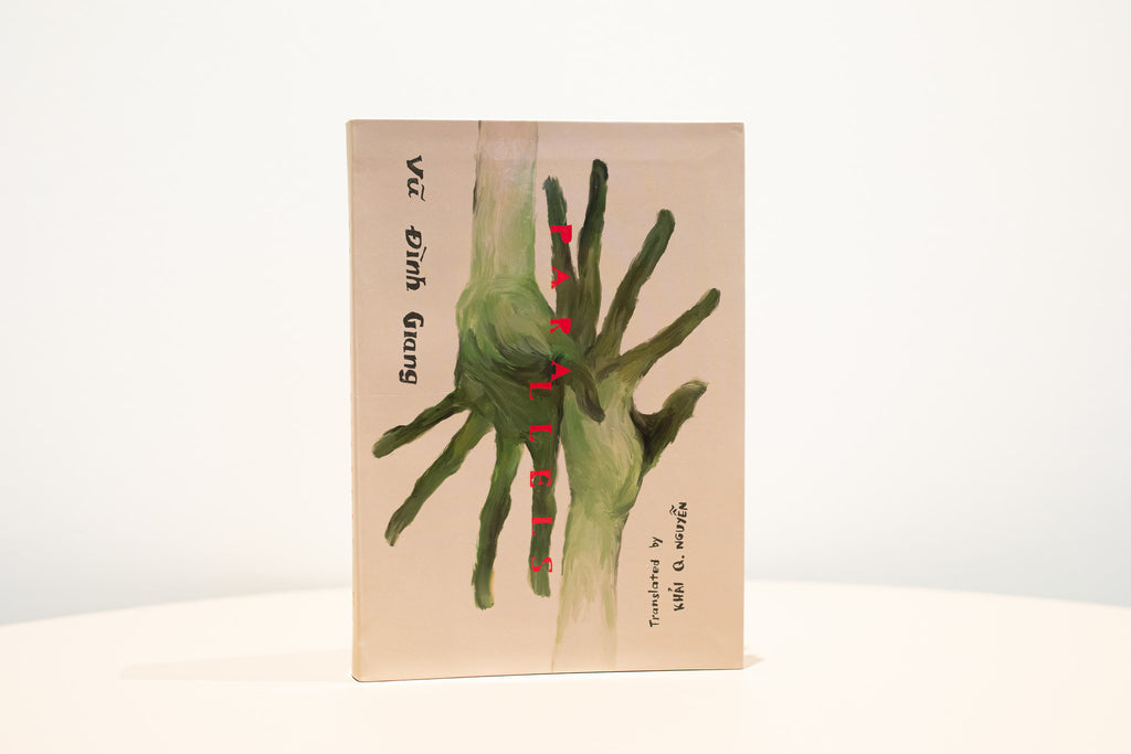 Book cover with illustration of a hand 