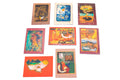 Collection of art print postcards
